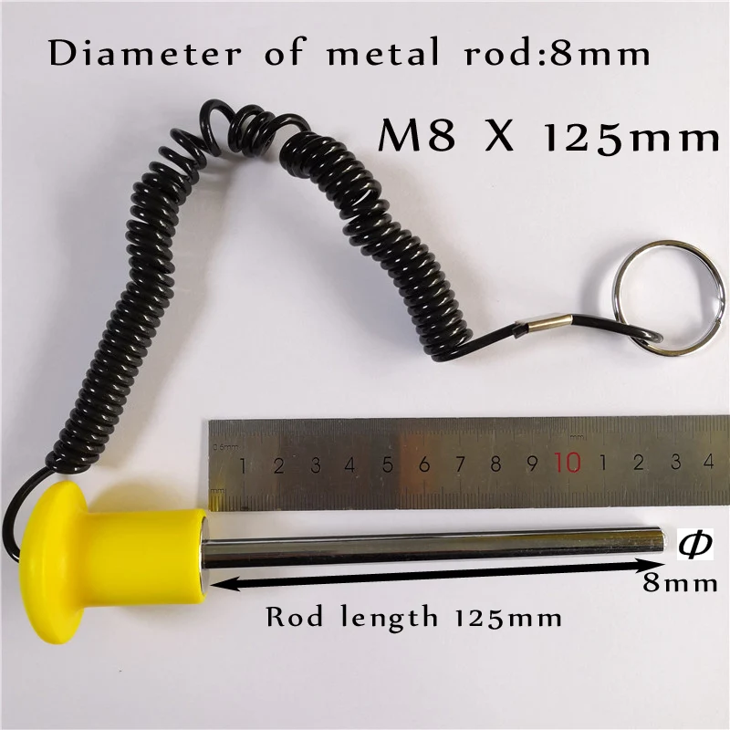 Магнитный болт для фитнеса модель веса винт силовой тренировки желтая головка