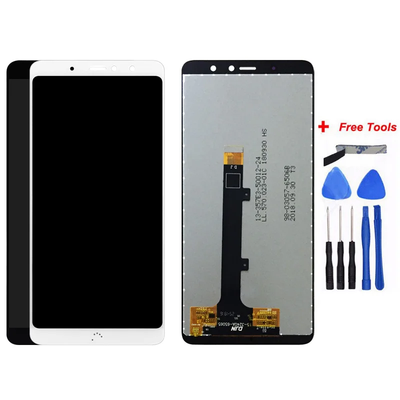 ЖК-дисплей для BQ Aquaris X2/BQ X2 Pro с кодирующий преобразователь сенсорного экрана в