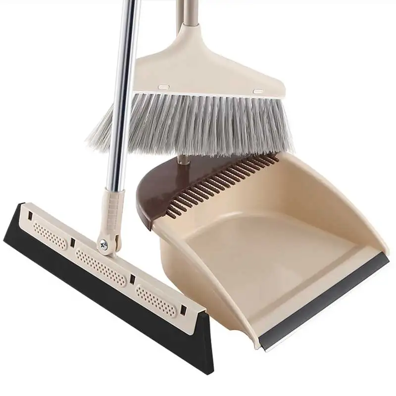 

Cleaning Sweeping Broom Floor Dustpan House Garden Bristles Broom Long Produit Nettoyage Maison Home Cleaning Tools BE50WC