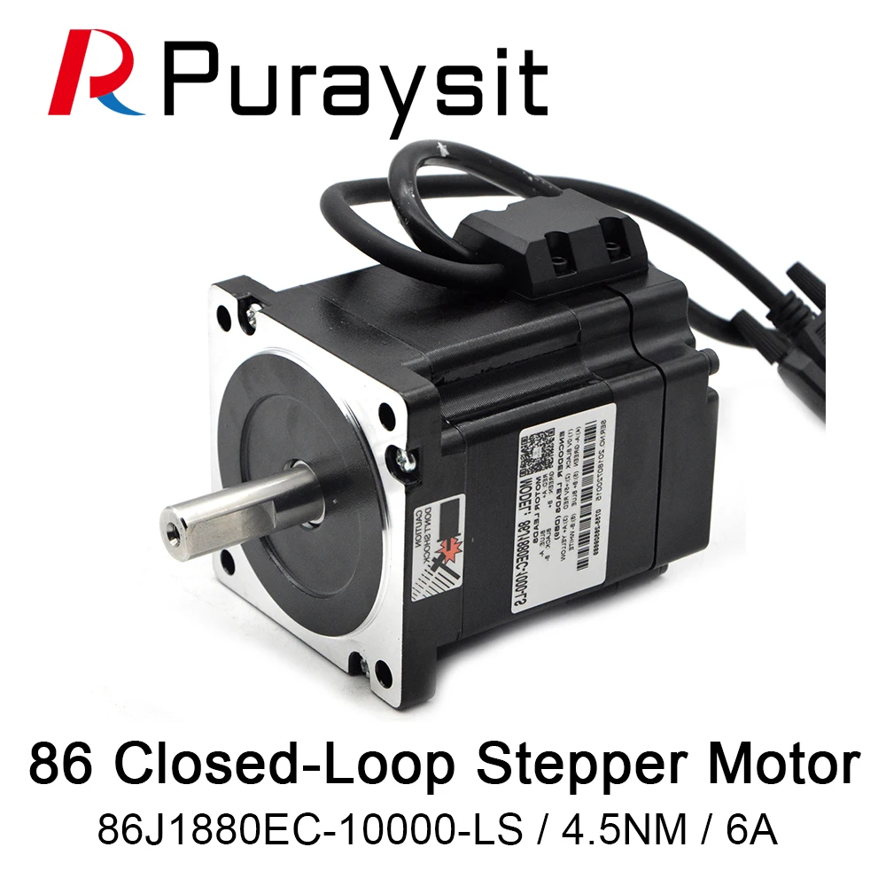 

Шаговый двигатель с замкнутым контуром NEMA34 86 86J1880EC-1000-LS нм 6 А