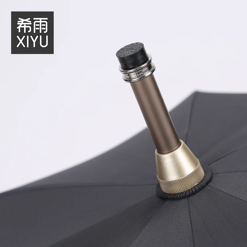 Online Luce Autodifesa Ombrello Antivento Nero Di Lusso Di Protezione Del Sole Personalizzato Ninja Di Viaggio Parasole Parasolka Trasporto Libero E6