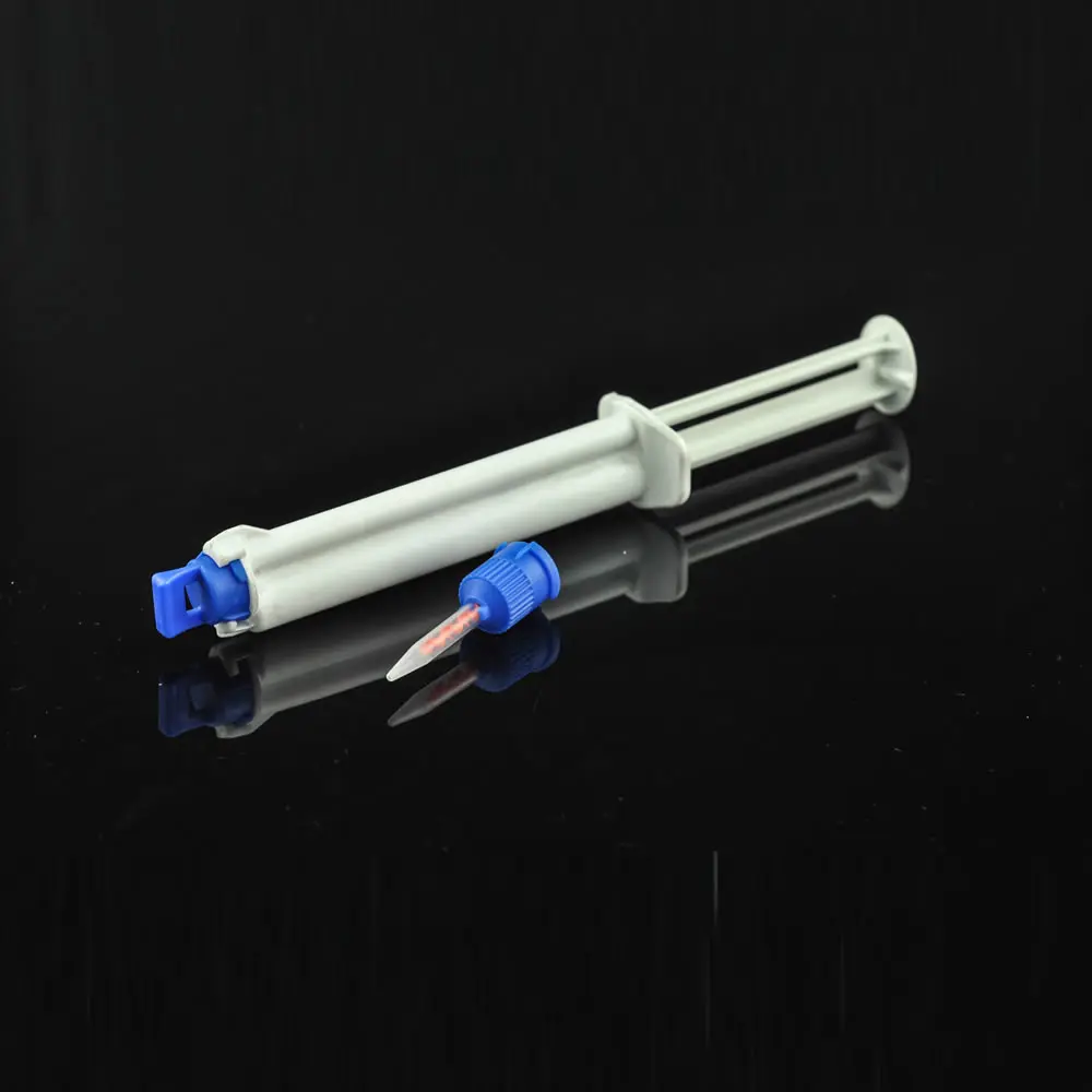 5 шт./лот 35% HP профессиональный двойной шприц отбеливания зубов 4:1 с