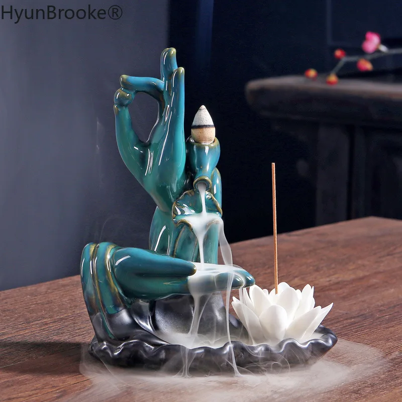 Подставка для курильницы Lotus бергамот ручная работа водопад курильница дзен