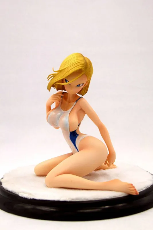 Сексуальная из японского аниме Кукла Dragon Ball Z Android 18 резиновая фигурка героя голая аниме-фигурка для взрослых