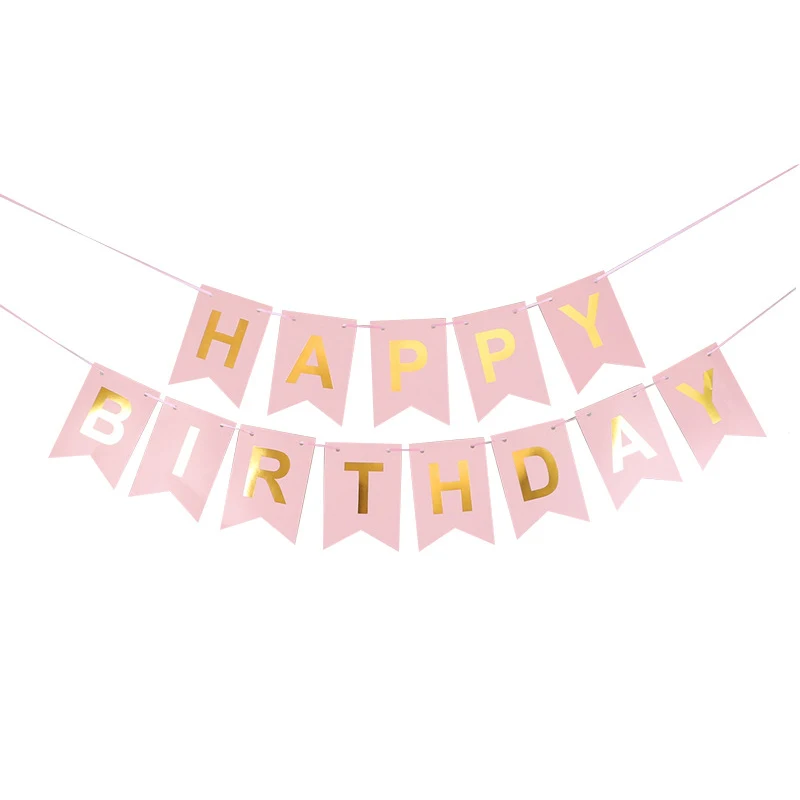 

Розовое золото баннер "Baby Shower" ZPDH