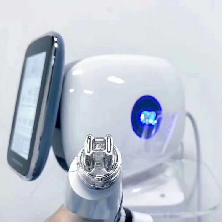 

EMS facial hot and cold beauty lifting firming RF microneedling skin rejuvenation machine