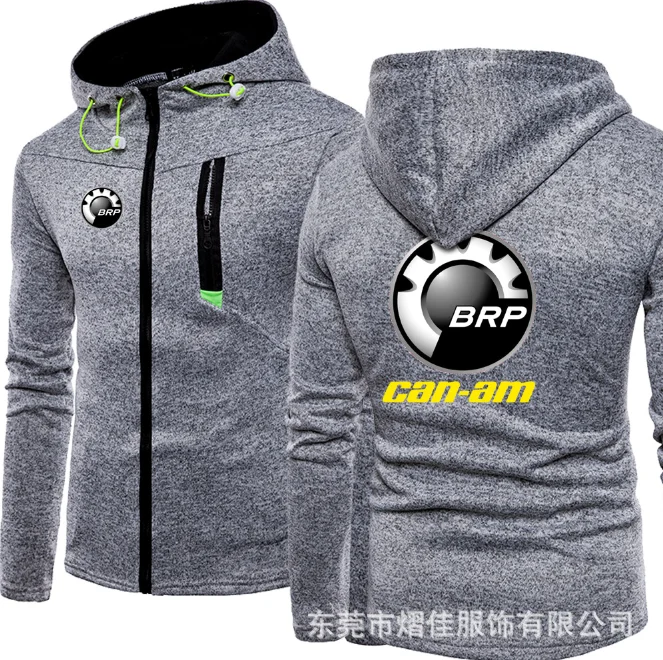 

2020 Fashion Men Winter Autumn Mens Motorcycle Hoodies Bombardier Cotton Casual Zip Male Hooded Coats