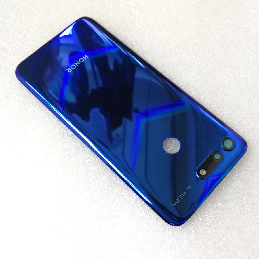 Оригинальный чехол для Huawei Honor View 20 Задняя стеклянная крышка аккумулятора задняя