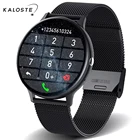 Новинка 2021, Смарт-часы для мужчин и женщин с Bluetooth, фитнес-трекером и сенсорным циферблатом, водонепроницаемые Смарт-часы для женщин с поддержкой 4G ROM