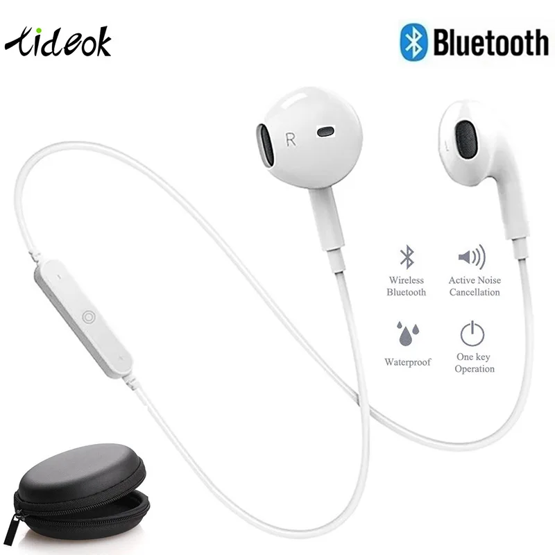 Спортивные Беспроводные наушники с шейным креплением гарнитура шумоподавлением