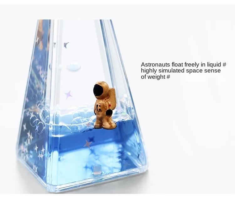 

zq Creative Time Hourglass Liquid Quicksand Decorative Small Ornaments Decompression Healing Gift