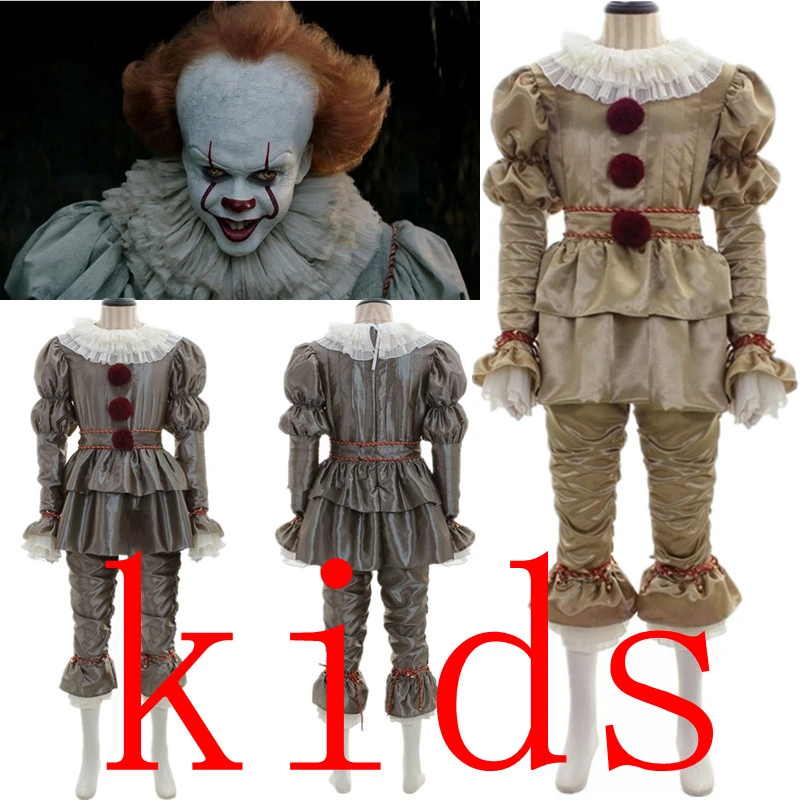 Костюм для косплея из фильма оно: глава 2 пеннивайз костюм клоуна на Хэллоуин
