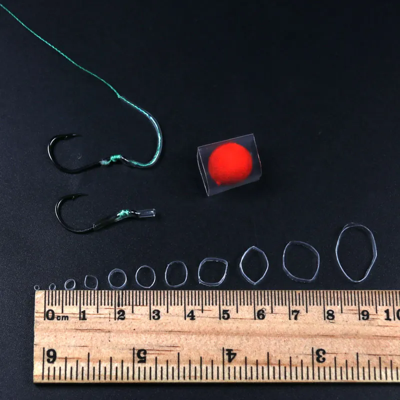 Прозрачные трубки для ловли карпа 50 шт. силиконовые термоусадочные Chod снаряжение