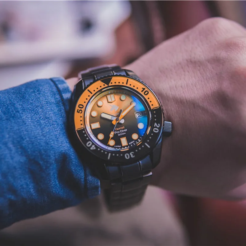 Мужские часы для дайвинга PROXIMA автоматические мужские роскошные механические 30