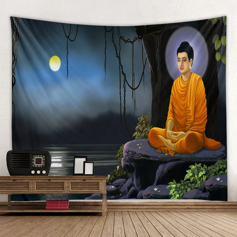 Настенный богемный Гобелен Мандала 3D домашний декор для гостиной фон настенный