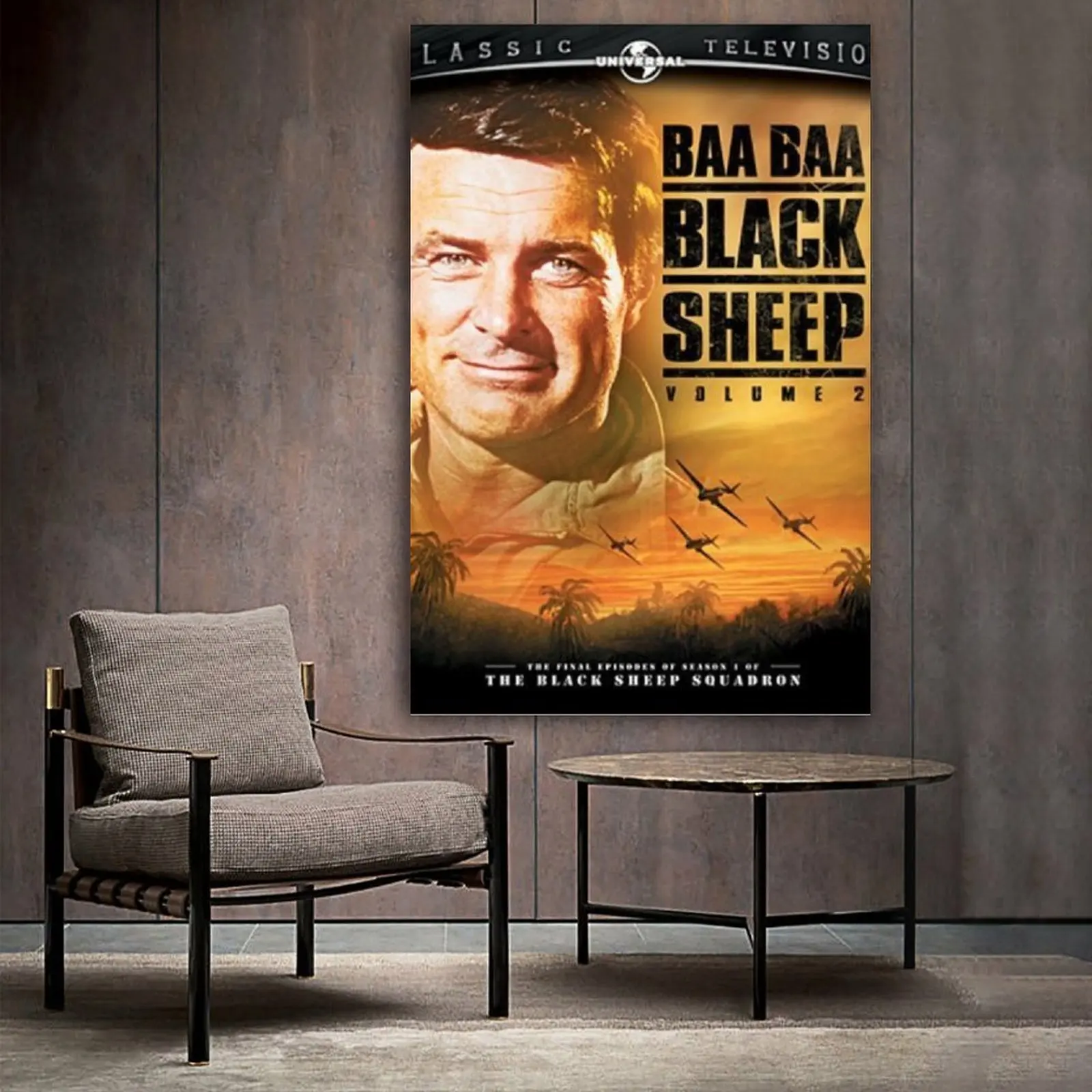 Черная эскадрия овец кино и ТВ искусство стен на холсте постеры для гостиной