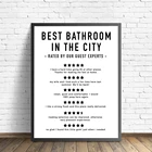 Лучшая декорация для ванной комнаты в городе, смешные плакаты с надписями в виде правила ванной комнаты, художественное оформление унитаза, декор для домашней комнаты