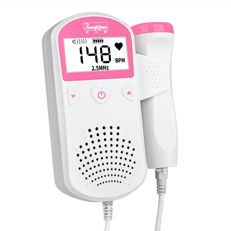 

2.5MHz No Radiation Baby Monitor Fetal Doppler Ultrasound Fetus Doppler Detector Household Portable Sonar Doppler For Pregnant