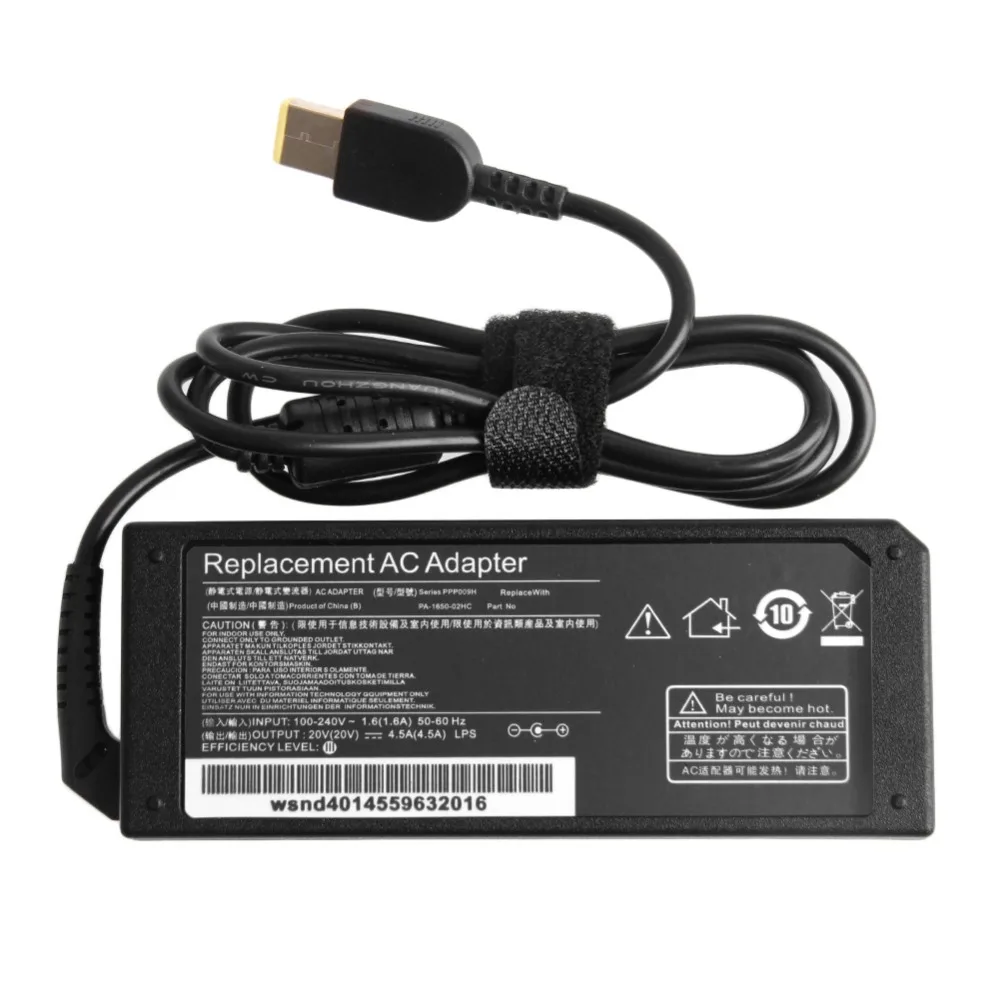 Высококачественный 2017 Новый 20V 4.5A 90W адаптер переменного тока зарядное