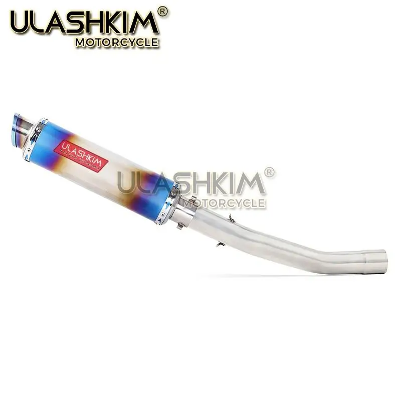 Мотоцикл выхлопной Escape глушитель средняя контактная труба полная система
