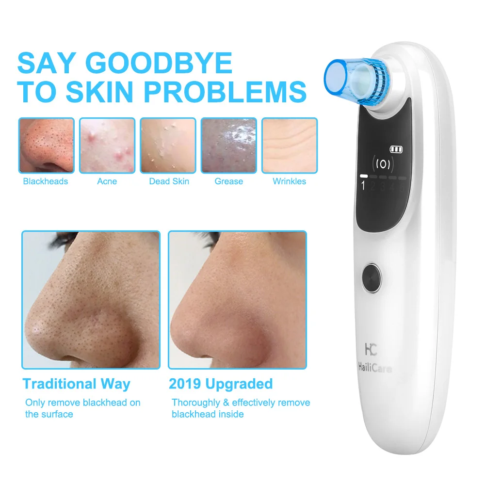

Multi-Function Blackhead Remover Face T Zone Pore Vacuum Skin Care Acne Pore Cleaner Pimple Removal Vacuum Beauty Tools
