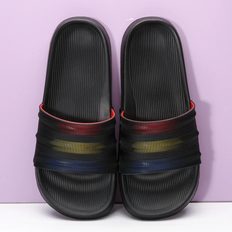 2021 Slippers Men Summer Thick Bottom Indoor Home Couples Home Bathroom Non-slip Soft Ins Tide To Wear Cool Slippers