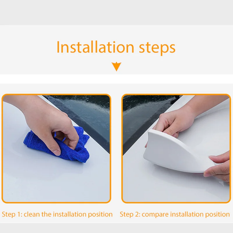 Универсальная автомобильная антенна акулы Авто Внешняя крыша плавник FM/AM