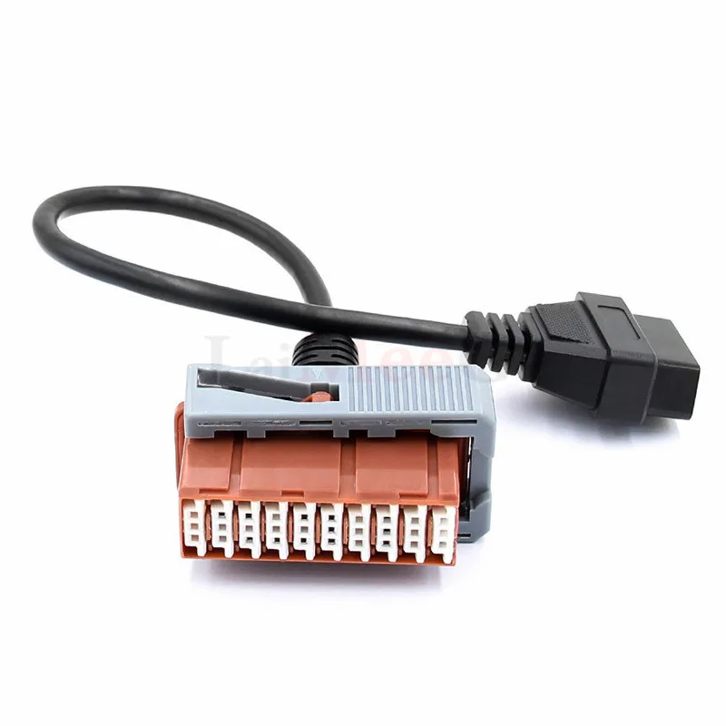 Lexia3 30 Pin кабель для Citroen диагностический инструмент квадратный интерфейс PSA 30pin pin