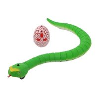 rc remote control snake toy for cat kitten egg shaped controller rattlesnake interactive snake cat teaser play toy game pet kid