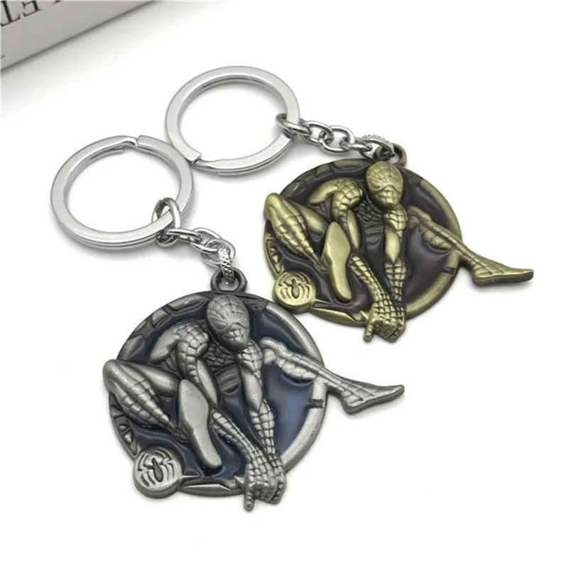

Spiderman Marvel Avengers Keychain Car Bag Key Chain Pendant Birthday Gift