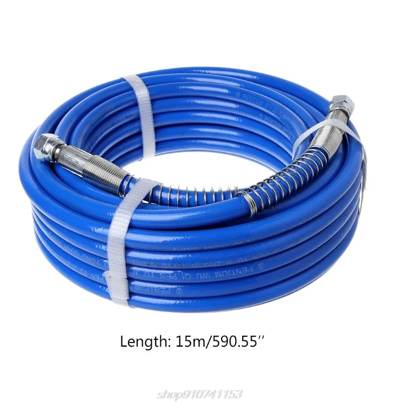 

15m Airless Paint Spray Hose Tube Pipe 5000PSI Sprayer Fiber For Sprayer New N17 20 Dropshipping