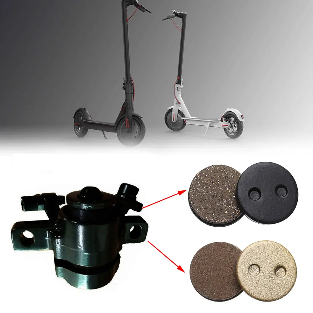 2pcs Electric Scooter Brake Pads Rear Wheel Friction Plates for Xiaomi M365/pro Metal /semi-metal Fast Delivery | Спорт и