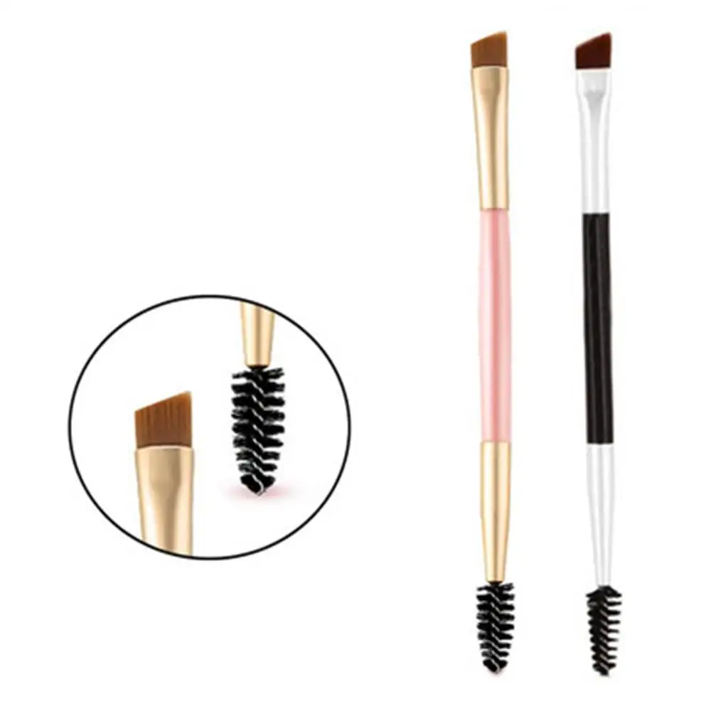

3pcs Hot Sale Bamboo Brushes Double Head Handle Pro Eyelash Eyebrow Brush Makeup Cosmetic Beauty Tool P0008