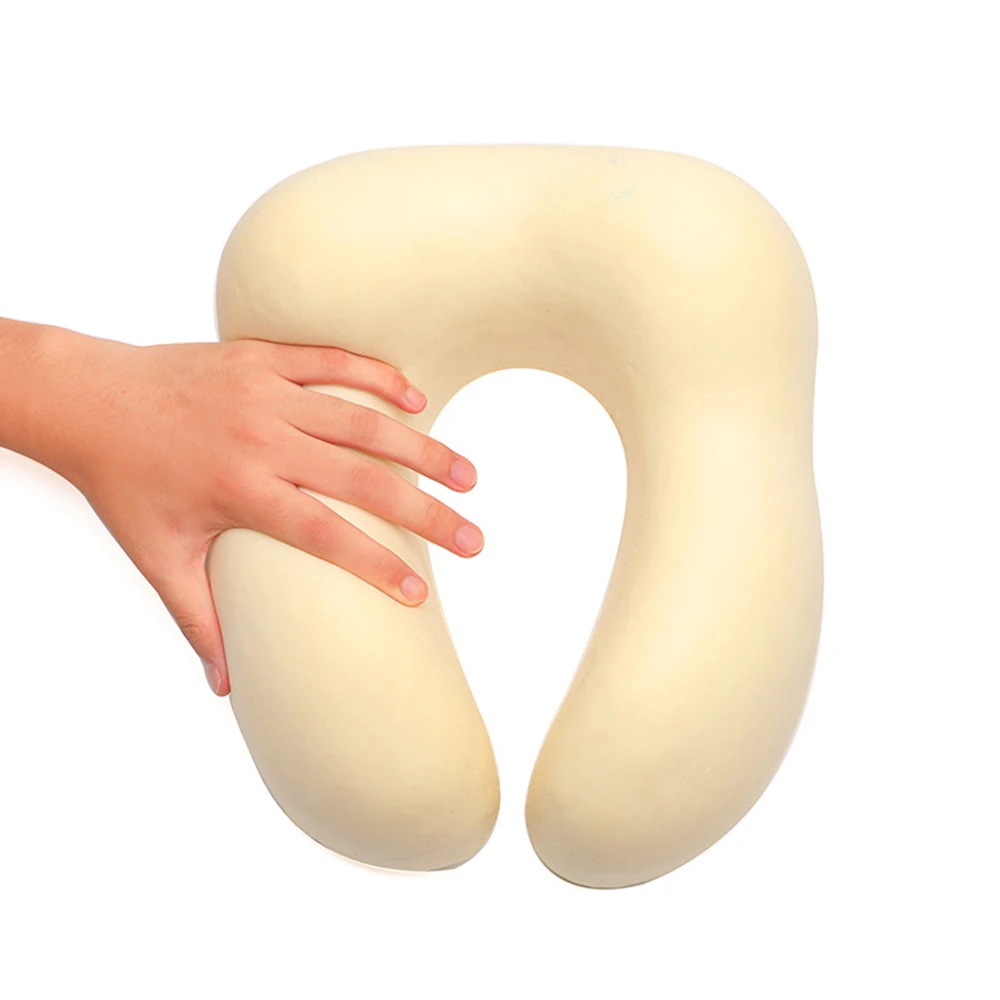 U образная подушка с эффектом памяти медленно восстанавливающая форму дорожная