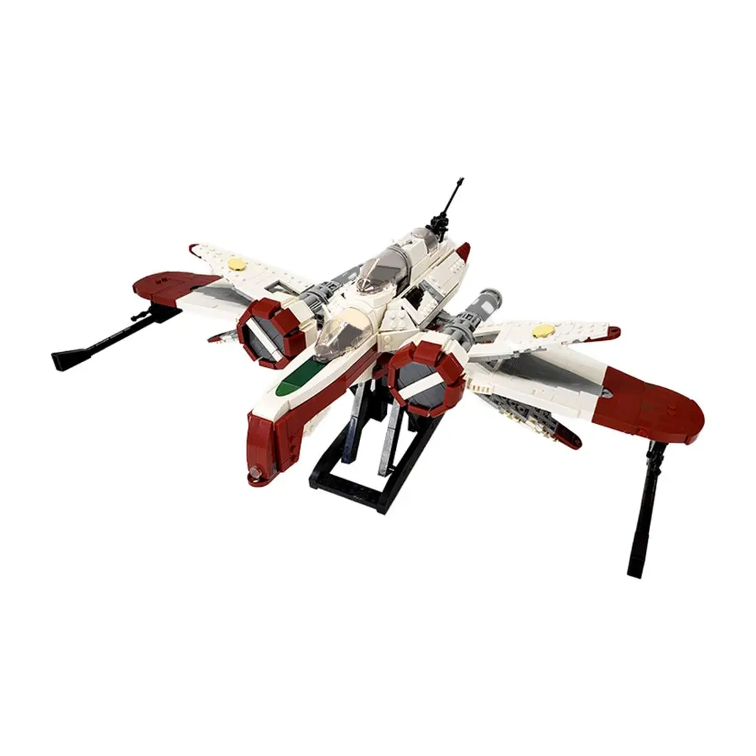 

1654Pcs MOC Spacewars ARC-170 Interstellar Military Airplane Model Kits Building Blocks Toy