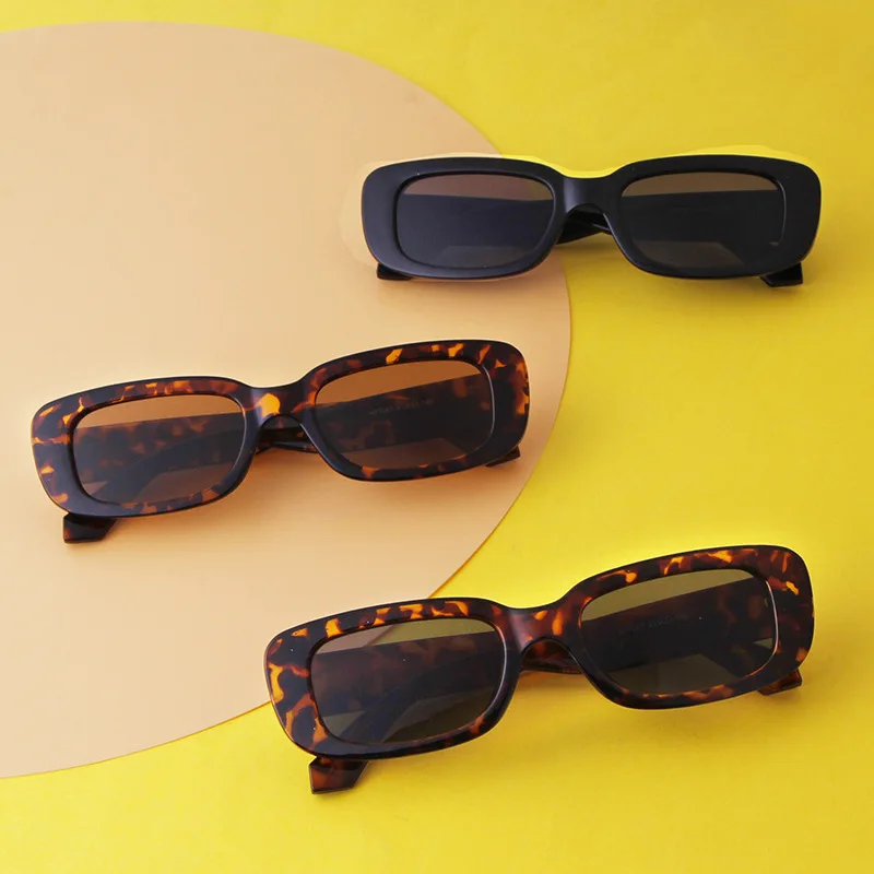

Classic Retro Square Sunglasses Women Brand Vintage Travel Small Rectangle Sun Glasses For Female Oculos Lunette De Soleil Femm