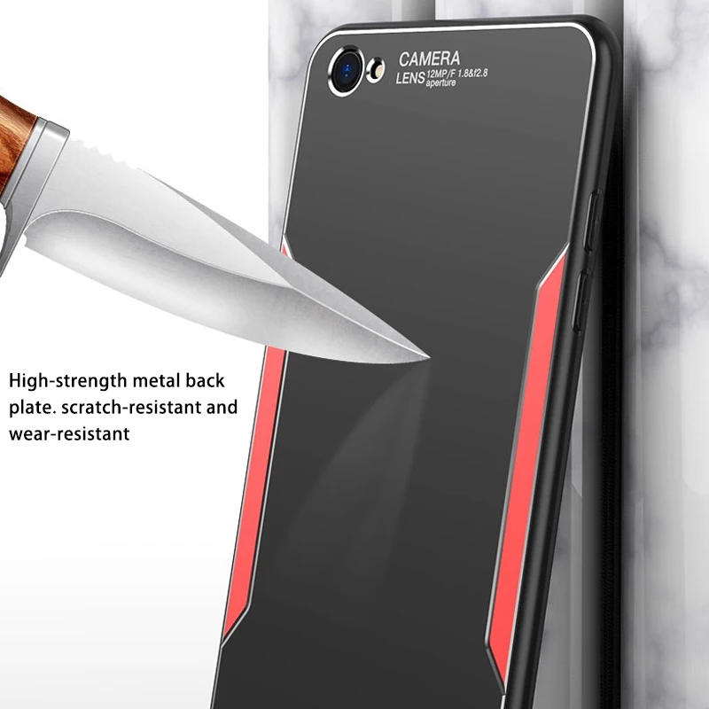 Чехол из алюминиевого сплава для Vivo X9 x9splus X20 X23 тонкий матовый нескользящий