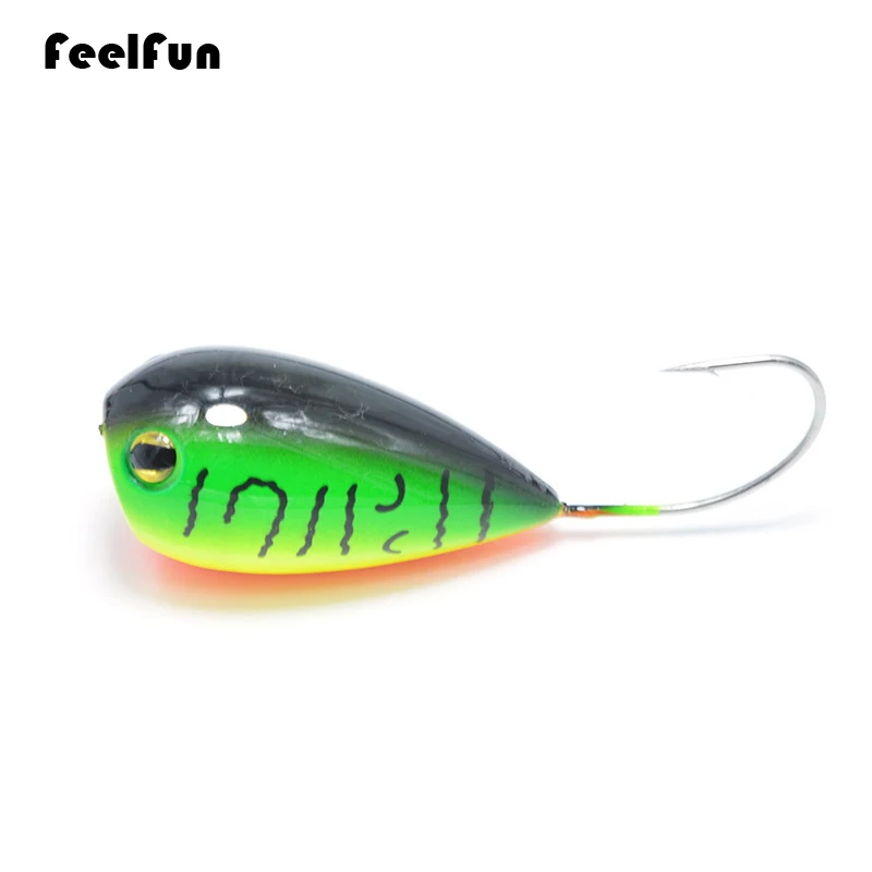 FeelFun хорватское яйцо 55 мм 13 г Поппер рыболовная приманка кривошипная