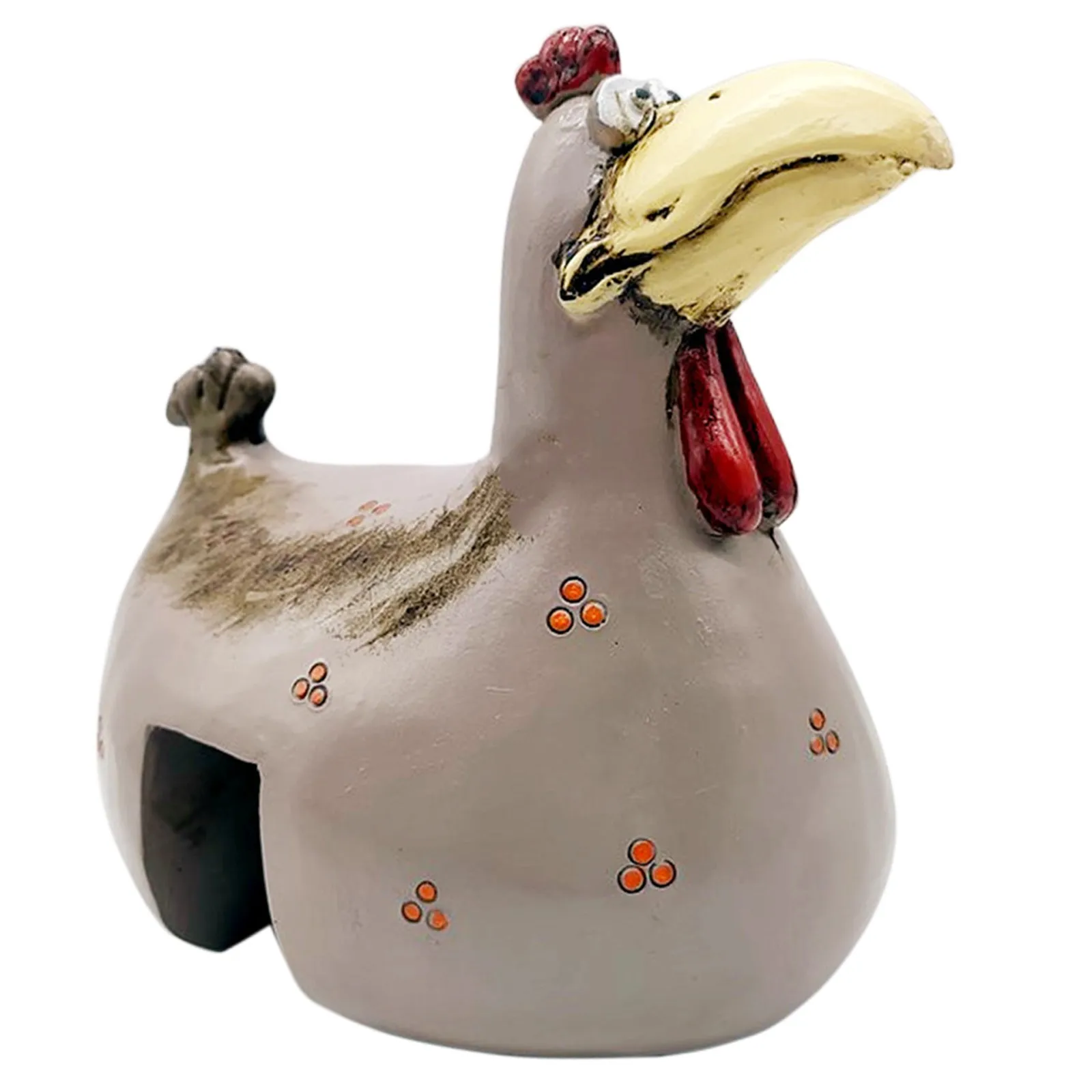 Садовые украшения для куриных лестниц с большими глазами используется цветочных