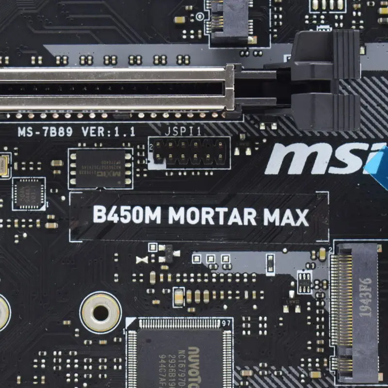 Материнская плата MSI B450M МИС Макс материнская B450 AM4 поддержка AMD Ryzen 5 5600g 3600