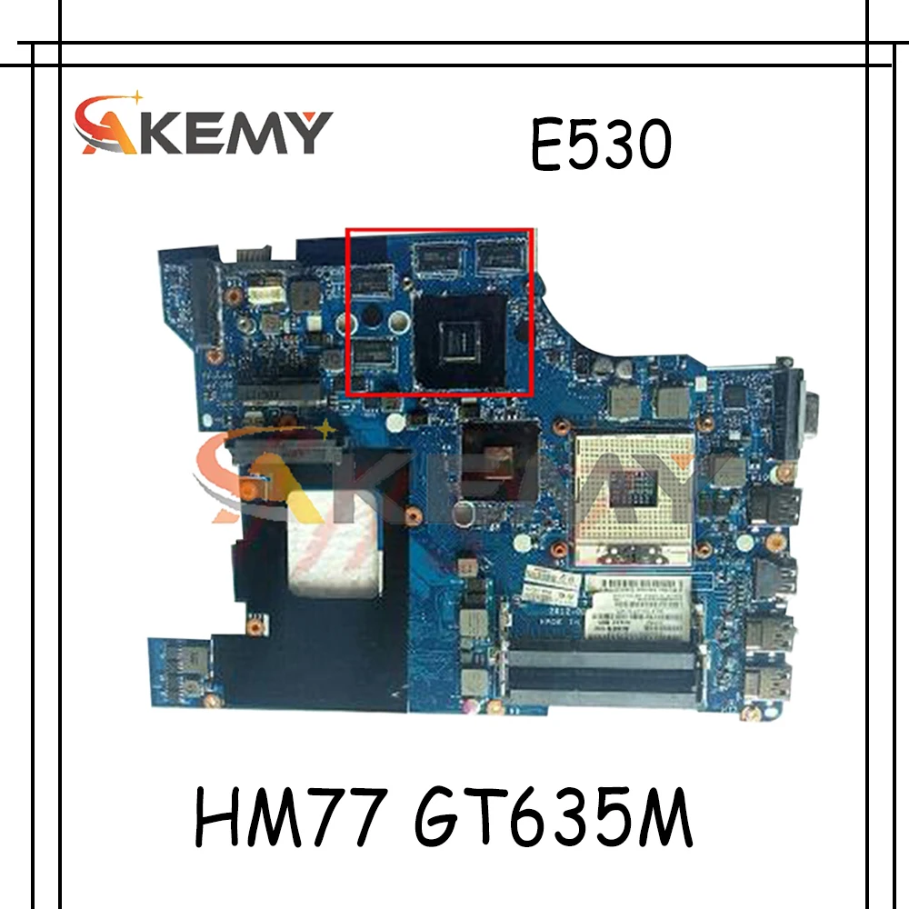 

Akemy QILE2 LA-8133P материнская плата для ноутбука Lenovo ThinkPad E530 E530C Материнская плата ноутбука PGA989 HM77 GT635M DDR3 100% тесты работы