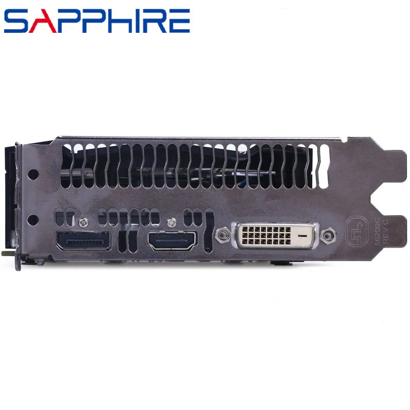 Видеокарта SAPPHIRE RX 460 4 Гб 400 бит GDDR5 графические карты для AMD серии VGA RX460 DisplayPort HDMI DVI