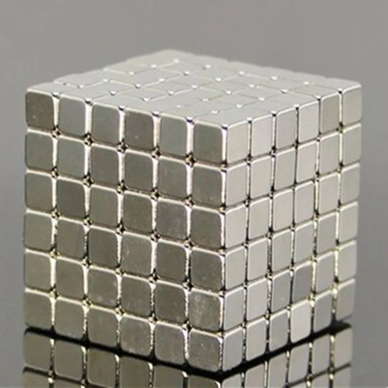 F5 Nickel Новинка, 5 мм, 216 шт., магнитный магический куб, Bucky Puzzle Magcube, блоки, Neo Cube Balling с металлической коробкой - Цвет: F5 Nickel