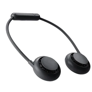 Мини Портативный USB Перезаряжаемый Регулируемый подвесной вентилятор для шеи без рук, летний вентилятор для охлаждения воздуха, мини USB вентилятор