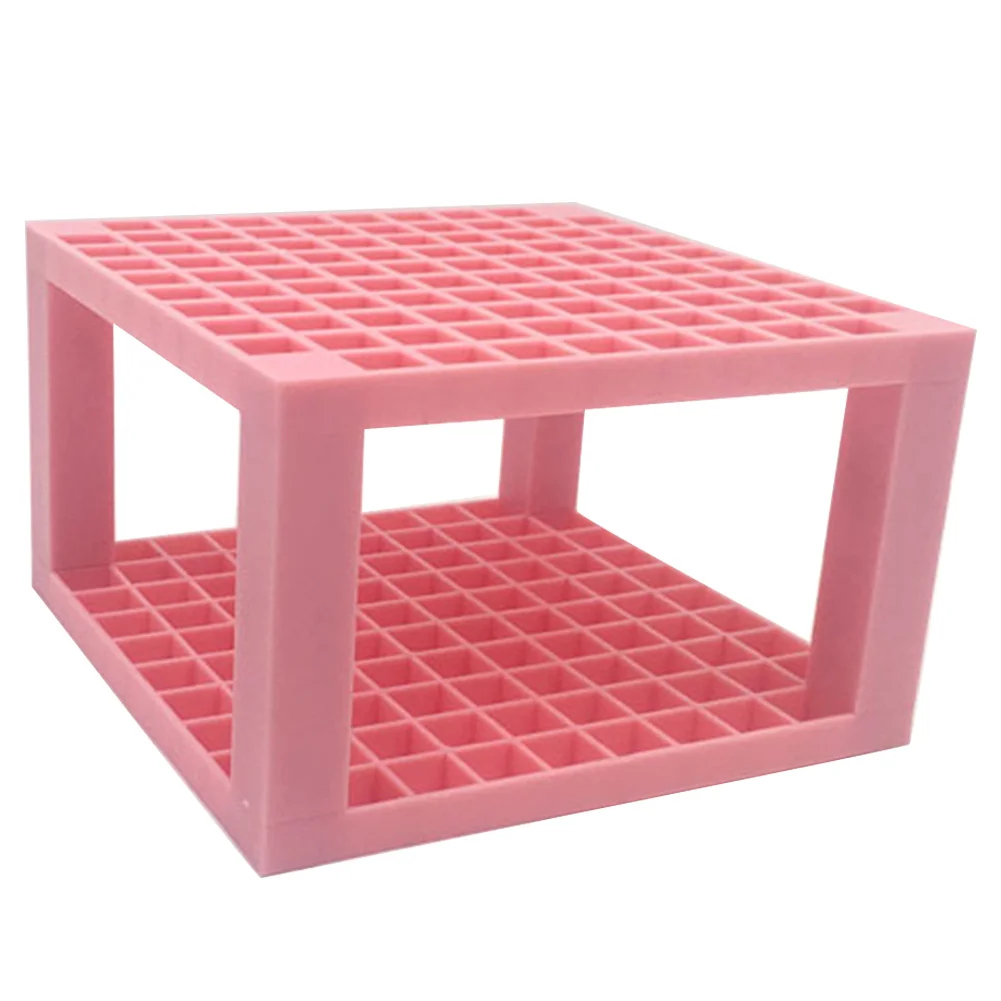 

Plastic Desk Stand Markers Pencil Holder 96 Hole Paint Supplies Detachable Multifunction Brush Artist Organizer