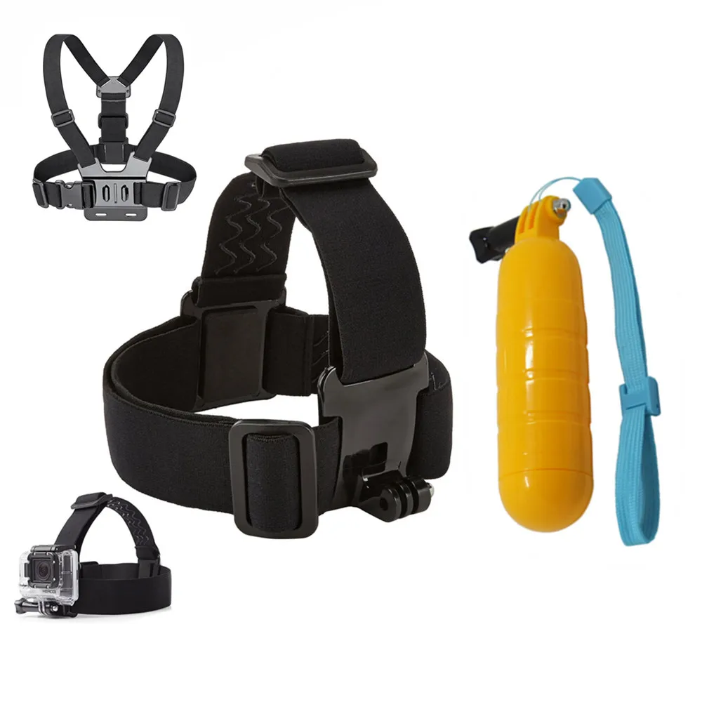 Нагрудный + головной ремень плавающий поплавок Спортивная Экшн-камера SJCAM SJ4000 Go Pro