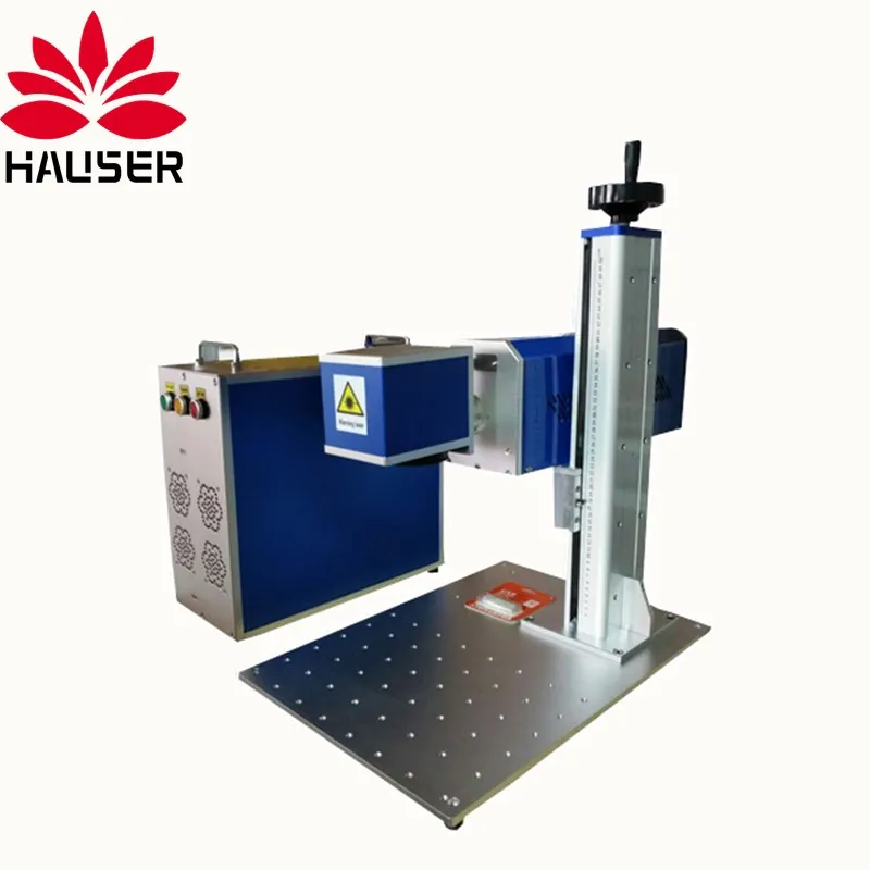 Hcz co2 RF лазерная маркировочная машина 20 Вт 30 промышленный фиолетовый песок