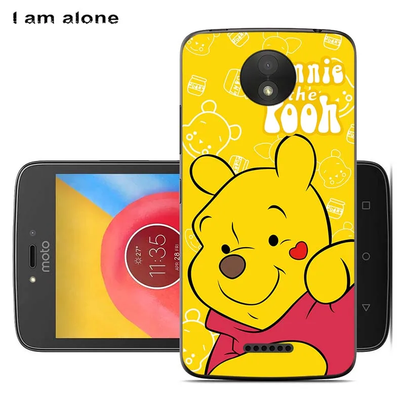 Solf TPU X33 Чехол для телефона чехол для Motorola Moto C Plus 5," мягкий TPU мобильный телефон сумки с принтом героев мультфильмов для Motorola Moto C крышка - Цвет: Solf TPU X33