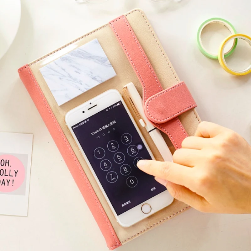 Простой блокнот журнал Обложка для бизнеса А5 дневник планировщик путешествий