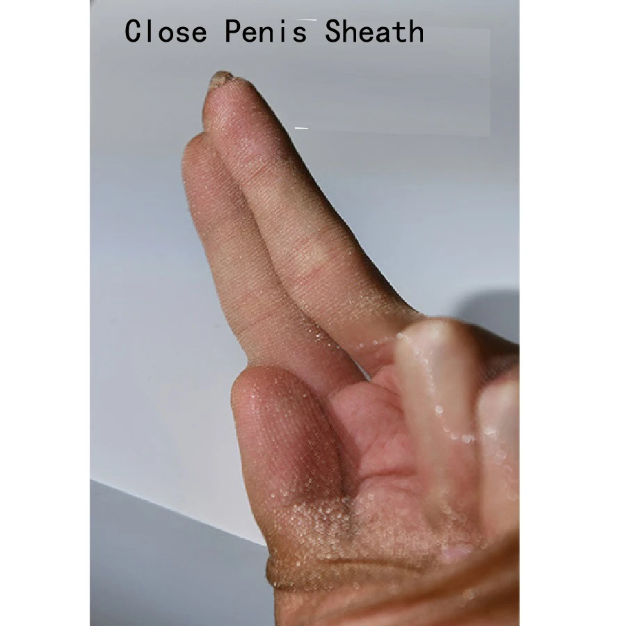 Колготки мужские кремовые пикантное нижнее белье Все в одном супертонкие